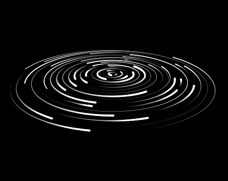 ripple swirl whirlpool design element. ai eps 10