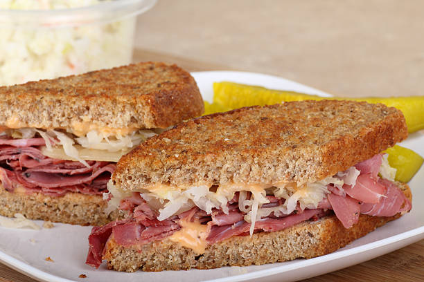istock Reuben Sandwich Closeup 148470052