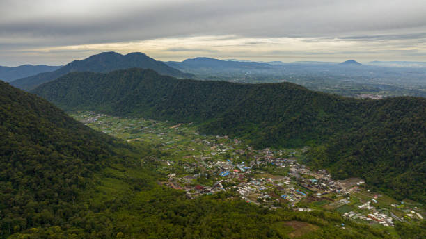 istock Landscape with mountains and jungle. Sumatra, Indonesia. 1484719436