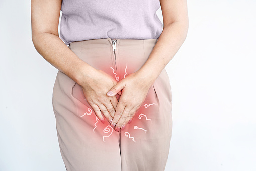 istock Bacterial Vaginosis, Yeast Infections with woman having a problem with Vaginal Odor 1484719624