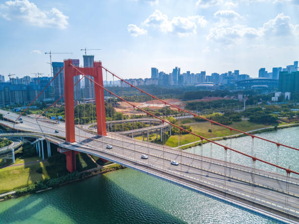 istock Liangqing Bridge in Nanning, Guangxi, China 1484724651