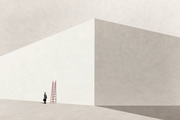 istock Man Climbing His Way To The Top 1484731467