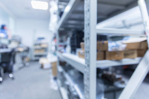 istock In-house R&D labs and shelves，Defocused background effect 1484732818