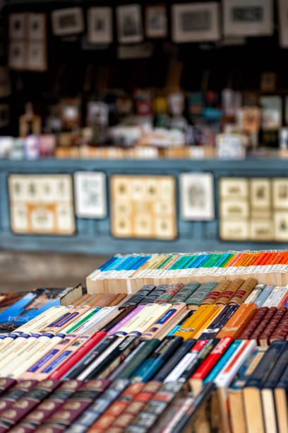 istock Book market in Madrid 1484734935