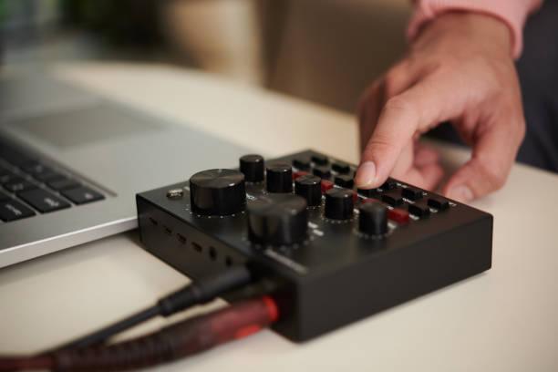 istock Guitar Player Recording Song 1484740001