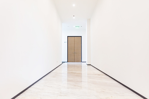 Empty corridors and doors