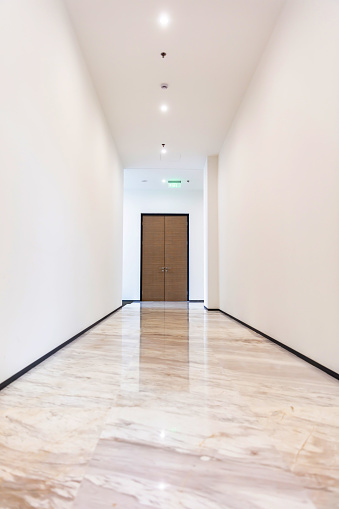 Empty corridors and doors
