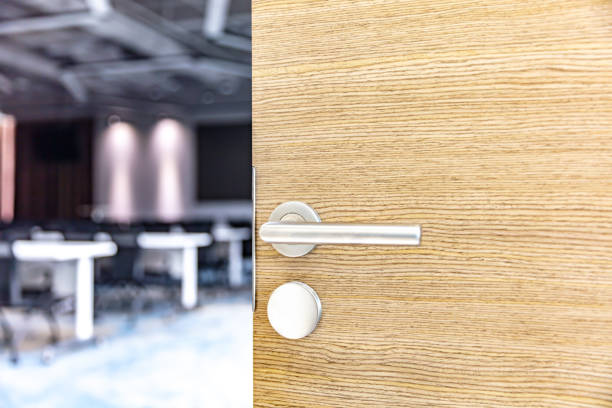 istock The classroom door is opened 1484744076