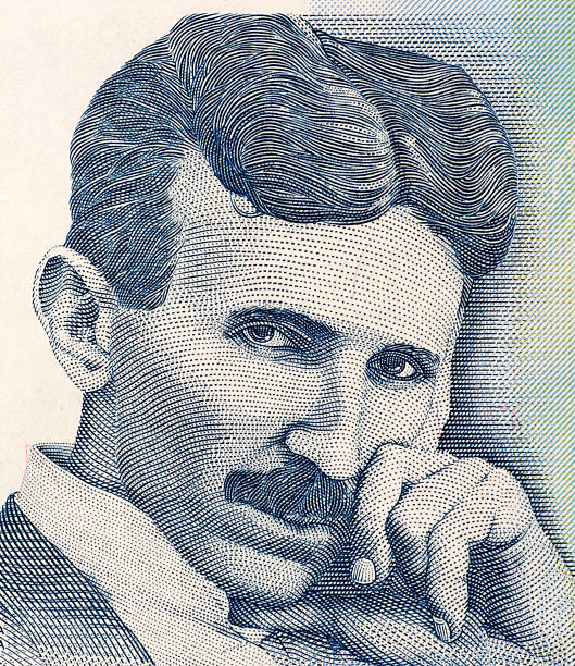 Nikola Tesla stock photo