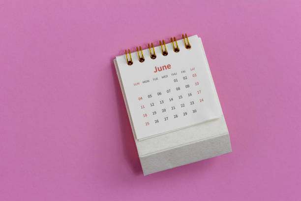 istock Calendar for June 2023 to plan your time. 1484746216