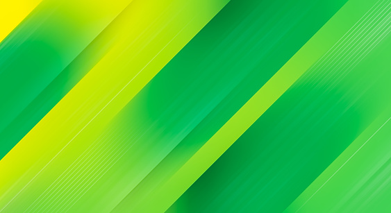 Abstract modern technology background with green yellow color gradient.