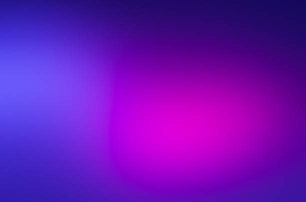 istock Purple or violet gradient background. Abstract red light trail on blue background. 1484747253