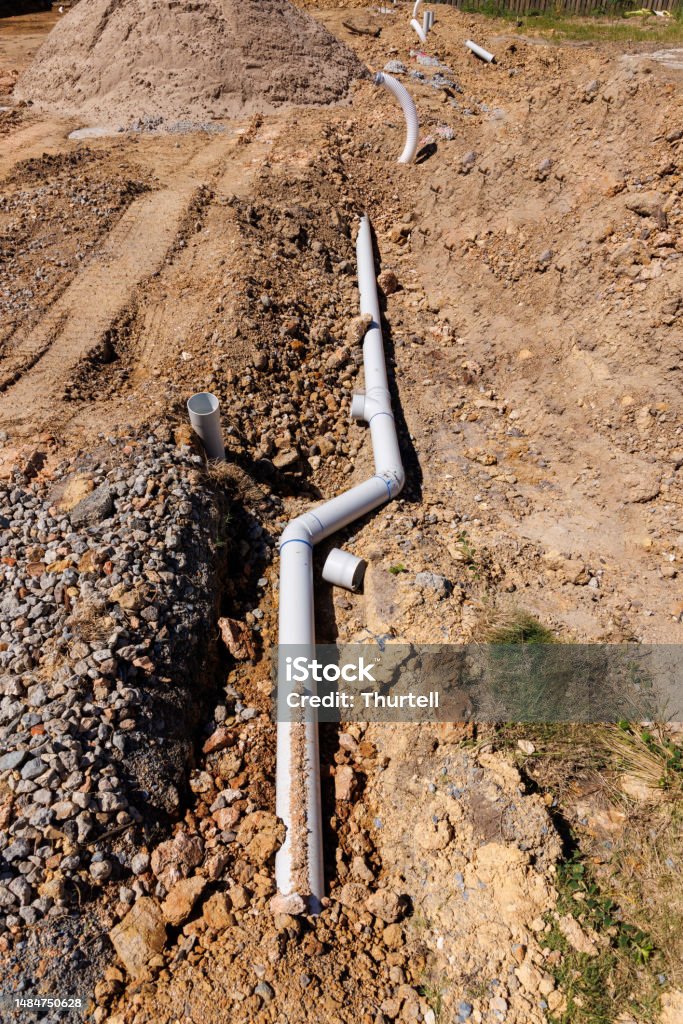 Pipe For Project Housing Construction Pvc Pipework Installed Prior To Concrete Slab ...
