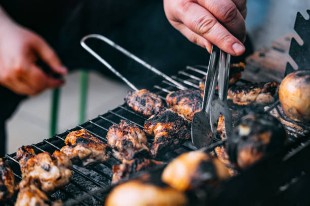 istock Delicious Barbecue Chicken Wings 1484757539