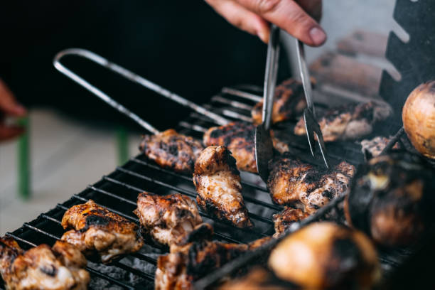 istock Delicious Barbecue Chicken Wings 1484757552