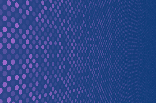 Modern and trendy background. Abstract geometric design with a mosaic of dots and beautiful color gradient. This illustration can be used for your design, with space for your text (colors used: Pink, Purple, Blue). Vector Illustration (EPS file, well layered and grouped), wide format (3:2). Easy to edit, manipulate, resize or colorize. Vector and Jpeg file of different sizes.