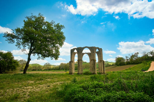 istock Abandoned temple in country 1484762123