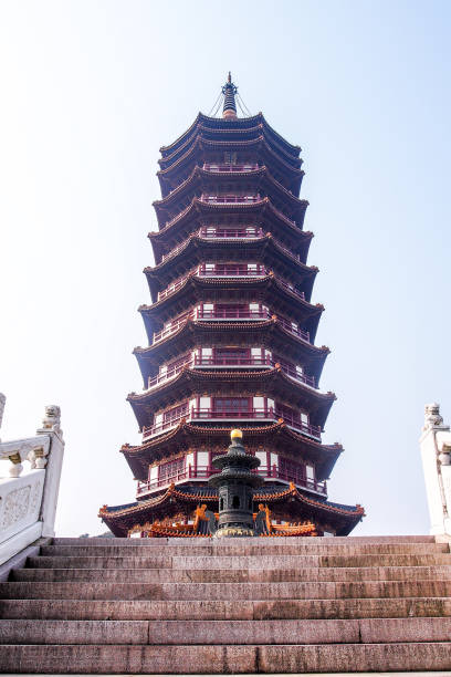 istock Fodingshan pagoda,Mount putuo island 1484768384