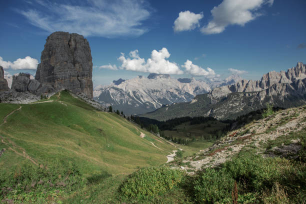 Mountain View of the Italian Dolomites