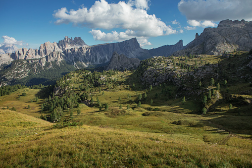Mountain View of the Italian Dolomites