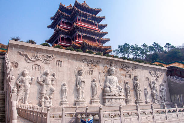 istock Baotuojiang temple,Putuoshan mountain 1484768709