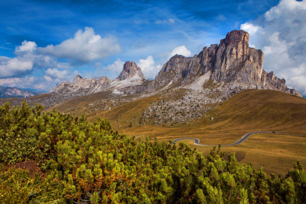 Mountain View of the Italian Dolomites