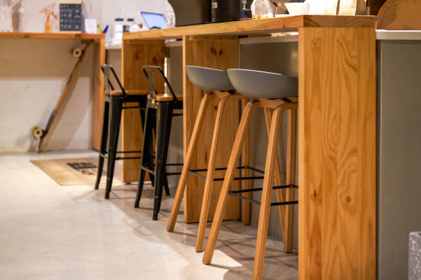 istock Close-up of seating area in a cafe 1484779743