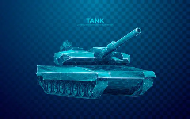 Vector illustration of Tank