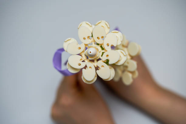 istock A flower made of children's blocks 1484786476
