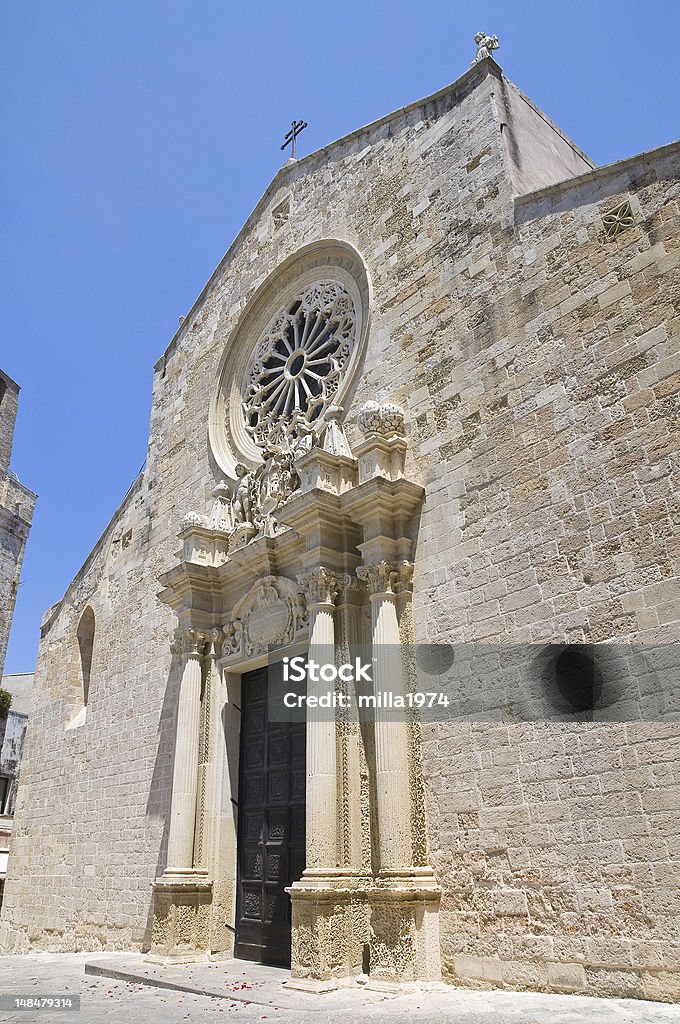 Catedral de Otranto. Puglia. Italia. - Foto de stock de Aire libre libre de derechos