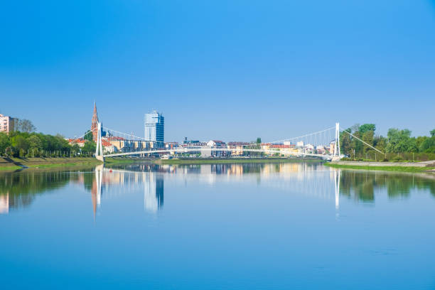 istock Drava river in Osijek, Croatia 1484794808