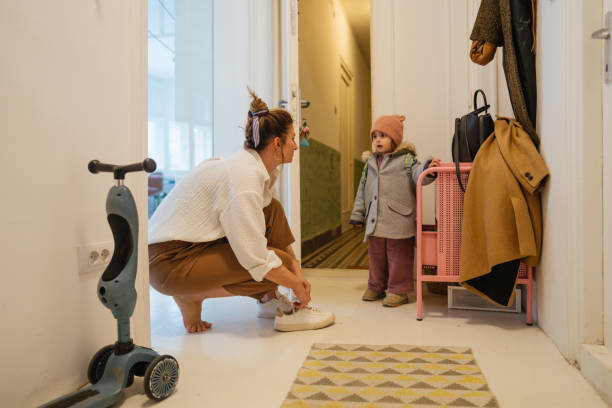 istock Leaving house with a toddler 1484796086