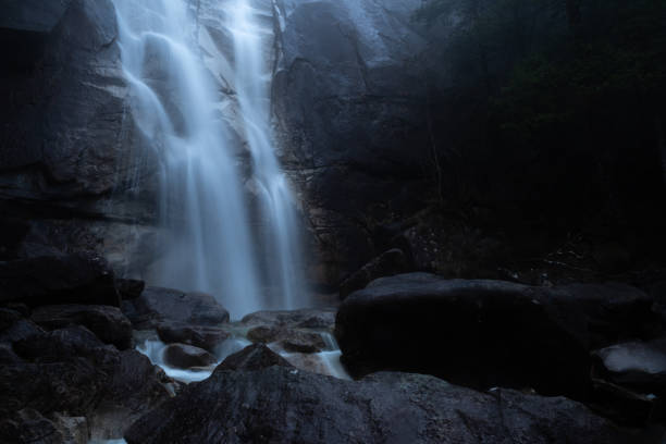 istock Waterfall in the mist Nagano Prefecture 1484796697