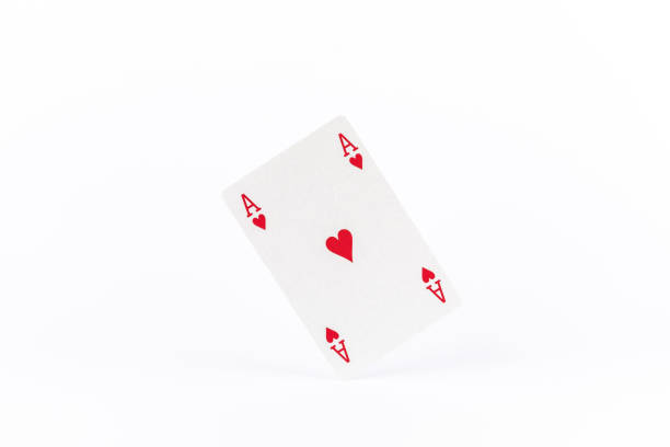 istock playing poker cards, ace on white background 1484800543