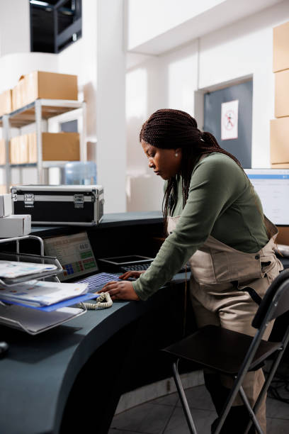 istock African american manager analyzing storehouse logistics 1484800775