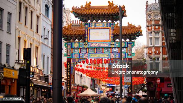 China Town Lanterns Stock Photo - Download Image Now - Art, Asian Culture, Capital Cities