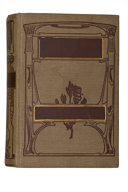 istock vintage book, linen and gold 148481608