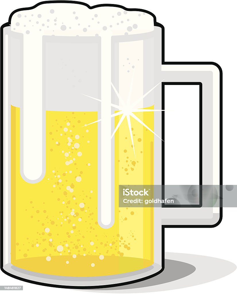 Cerveza - arte vectorial de Bebida libre de derechos