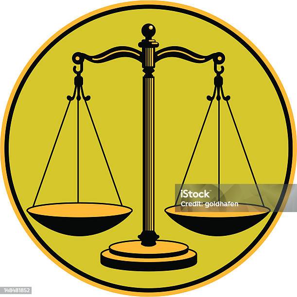 Balance De La Justice Vecteurs libres de droits et plus d'images vectorielles de Autorité - Autorité, Balance, Contraste
