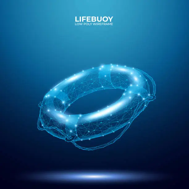 Vector illustration of Lifebuoy