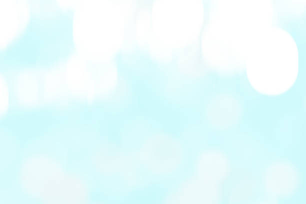 istock Blurred Spring Summer Nature Background with light Bokeh. Abstract blur blue and cyan soft pastel colors for backdrop. Defocused effect. Art clean blue cyan Illustration. Free Space for design 1484831519