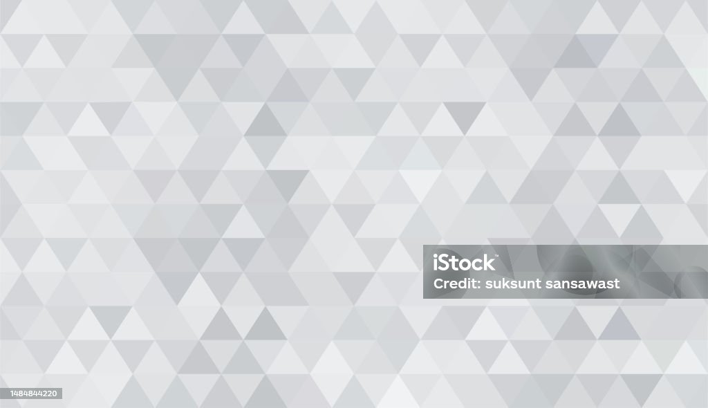 Abstract Triangle Gray Background Pattern Stock Illustration - Download ...