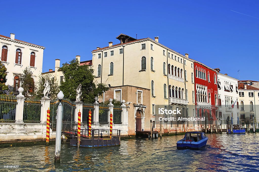 Bela vista da arquitetura em Veneza - Foto de stock de Antigo royalty-free