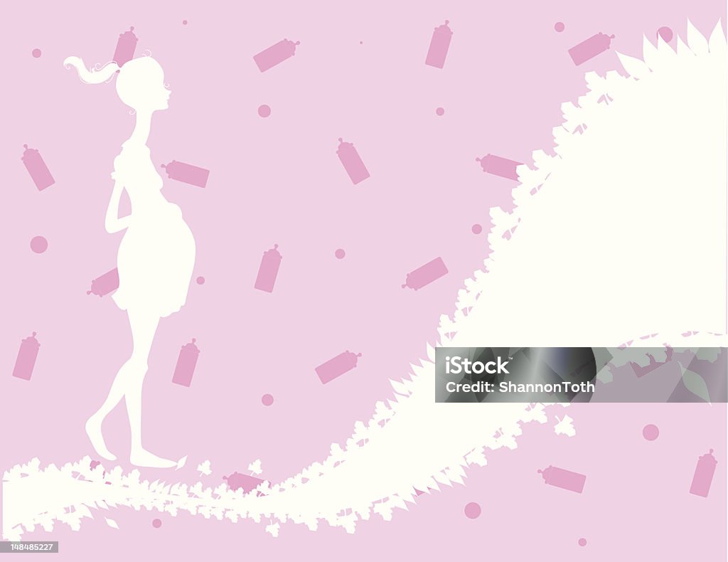 Expecting Mother Vector Expecting Mother Stock Illustration - Download Image Now - Adult, Baby ...