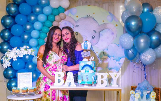 istock Baby shower celebration it's a boy 1484852752