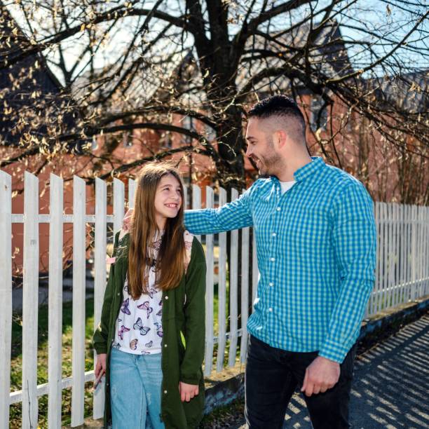 istock Father taking his daughter to school 1484861007