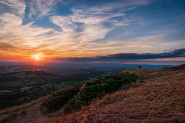 istock Sunset over West Malvern, Herefordshire 1484862852