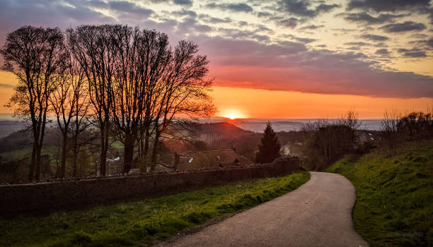 istock Sunset over West Malvern, Herefordshire 1484862881