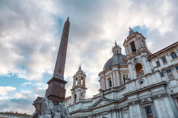 istock Sant'Agnese in Agone in Piazza Navona. Rome, Italy 1484863449