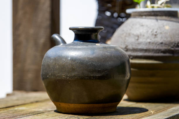 istock Close-up of a traditional vintage ceramic jug 1484863785
